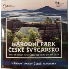 Sada oběžných mincí 2024 Národní parky